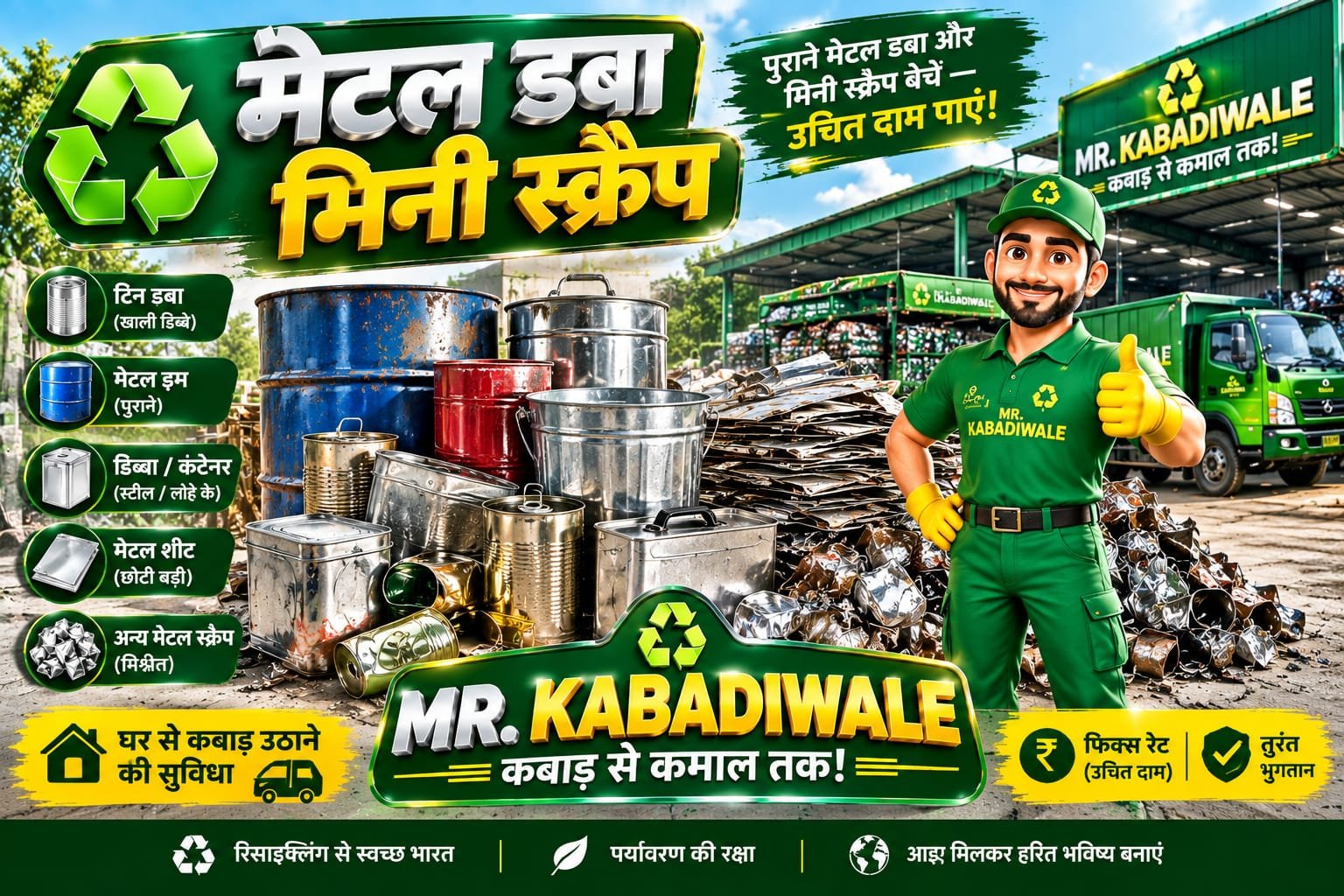 METAL DABBA SCRAP